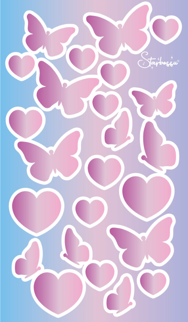 Puffy Heart : Sticker Sheet