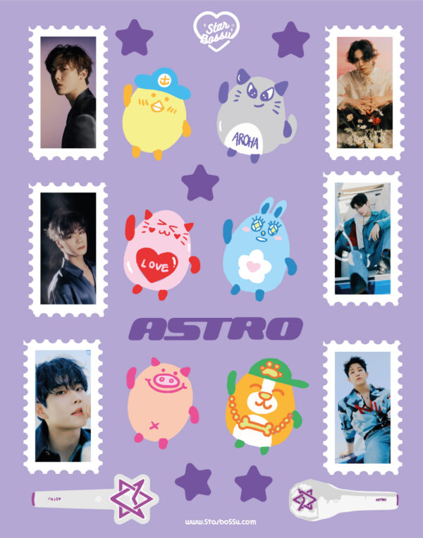 XL Stickers : Astro+Roroha