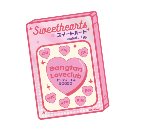 BTS Sweethearts sticker