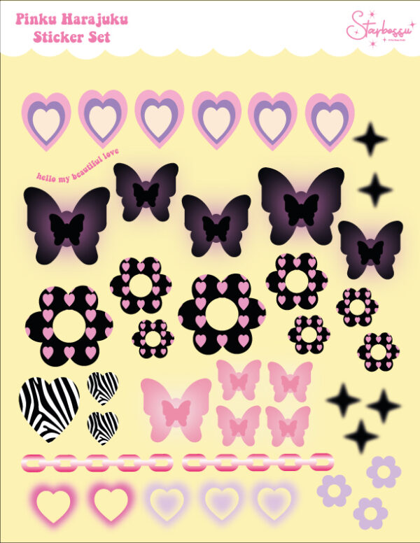 Harajuku Dreams | Sticker Sheet