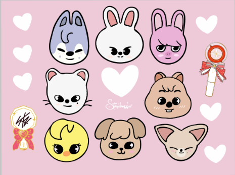 Skzoo baby sticker | Sticker Sheet