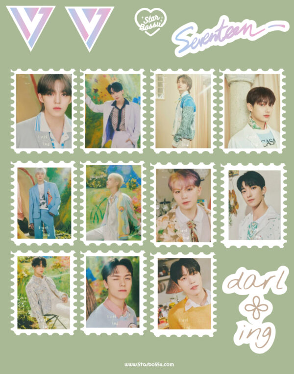 XL Stickers | Seventeen