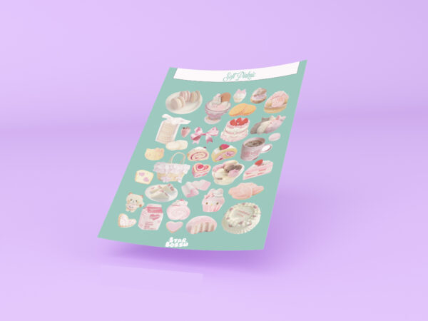 Soft Picnic / Sticker Sheet