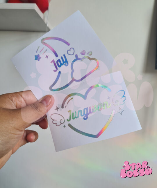 Holo Stickers | Personaliza tu sticker